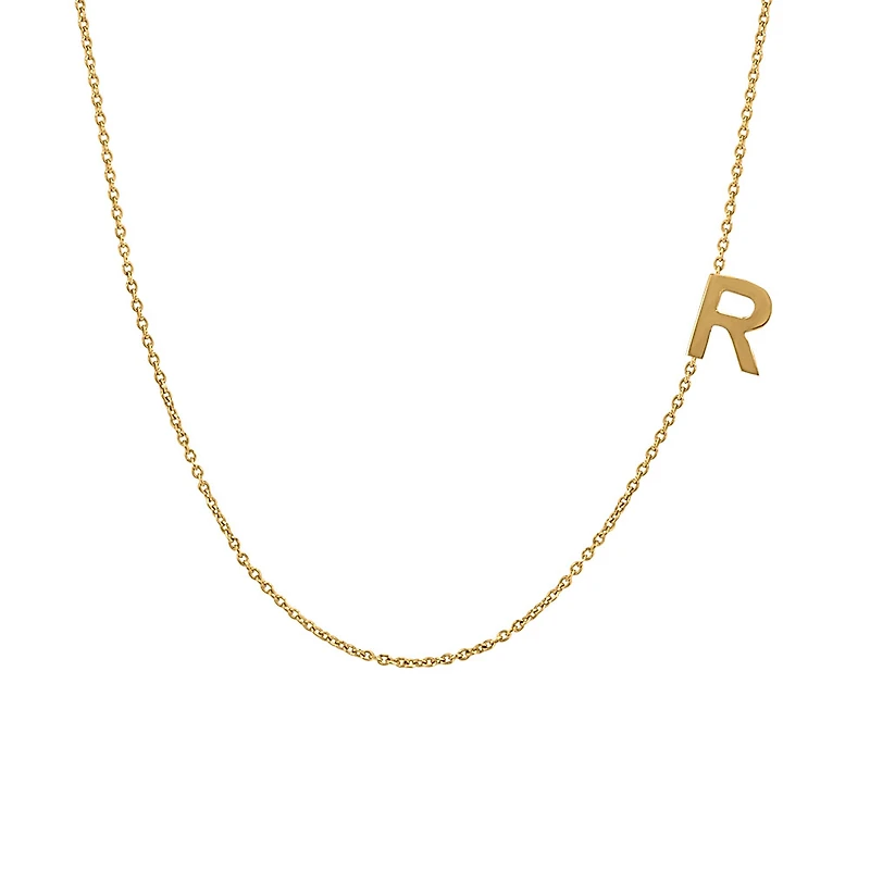 16″-18″ Initial R Necklace
