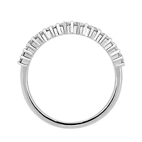 Lena Luxe Diamond Band with .60 Carat TW of Diamonds in 14kt White Gold