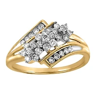 Ring with .50 Carat TW of Diamonds in 10kt Yellow Gold