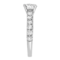 Engagement Ring with 1.84 Carat TW of Diamonds in 18kt White Gold