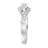 Fire of the North Diamond Engagement Ring with .70 Carat TW of Diamonds in 14kt White Gold