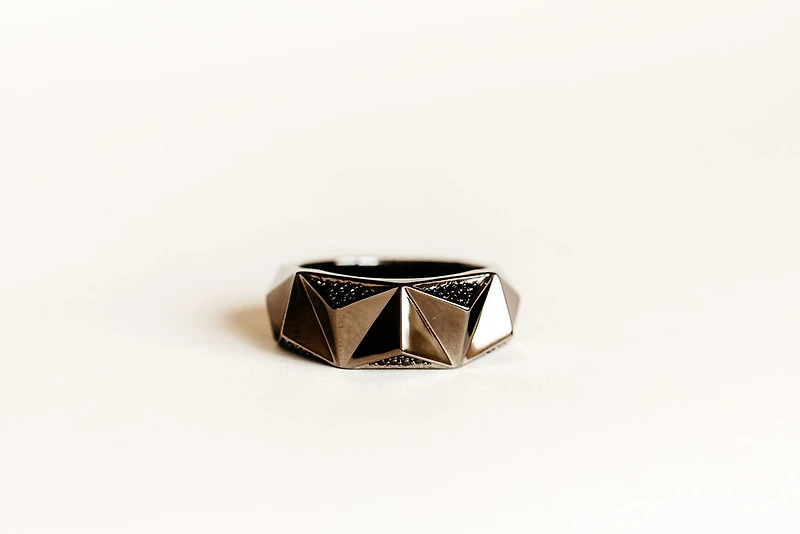 Star Wars Darth Vader Ring with .20 Carat TW of Diamonds in Sterling Silver