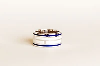 Star Wars R2-D2 Ring with .05 Carat TW of Diamonds in Sterling Silver and Enamel