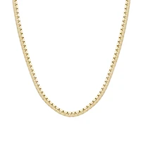 20″ Box Chain in 10kt Yellow Gold