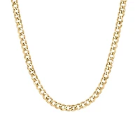 16″-18″ Curb Chain in 10kt Yellow Gold