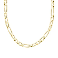 20″ Figaro Chain in 10kt Yellow Gold