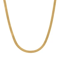 16″-18″ 3MM Herringbone Chain in 10kt Yellow Gold