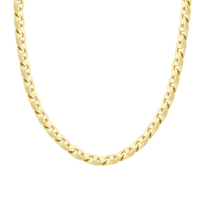20″ Mariner Chain in 10kt Yellow Gold