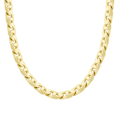 20″ Mariner Chain in 10kt Yellow Gold