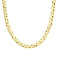 20″ Mariner Chain in 10kt Yellow Gold