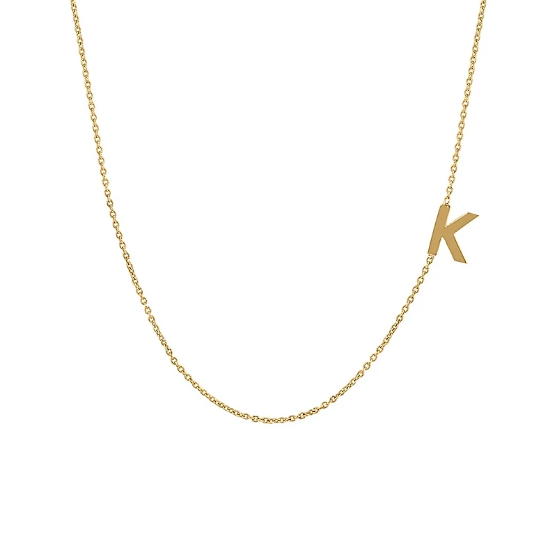 16″-18″ Initial K Necklace