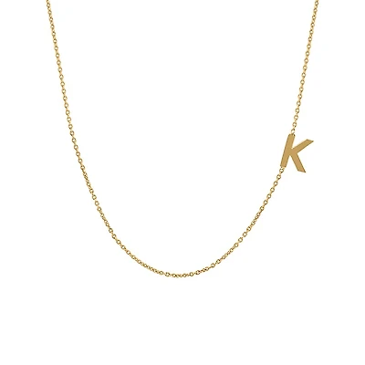16″-18″ Initial K Necklace