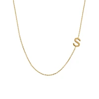 16″-18″ Initial S Necklace