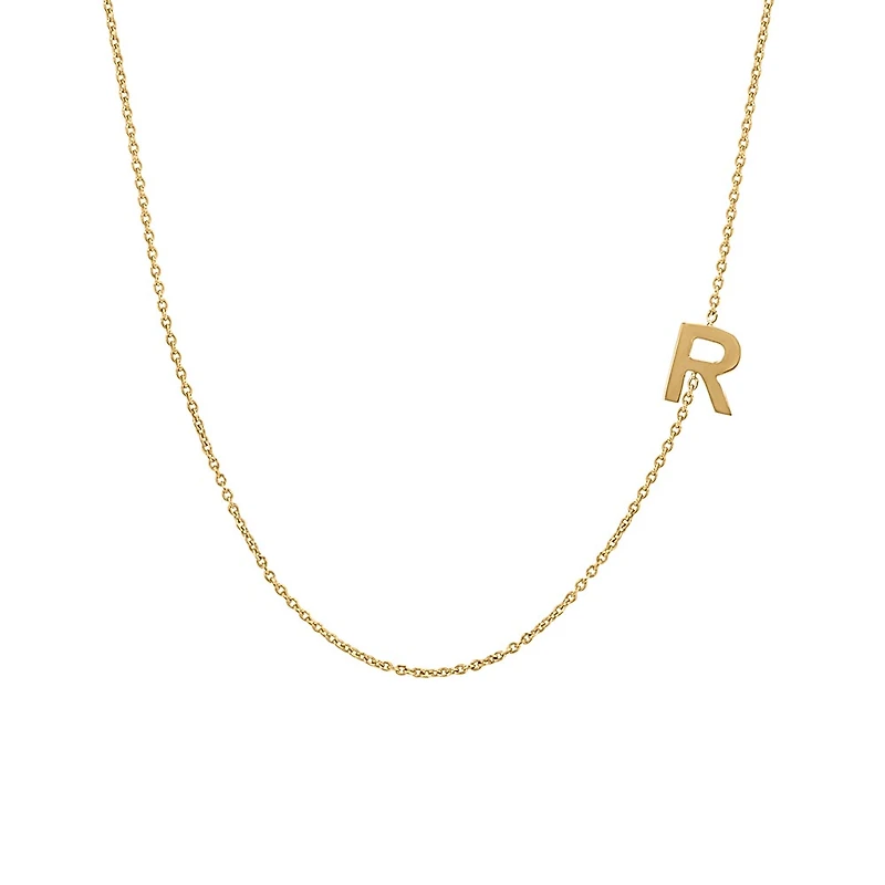 16″-18″ Initial R Necklace