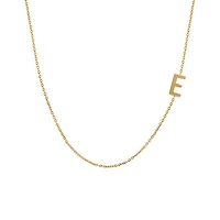 16″-18″ Initial E Necklace