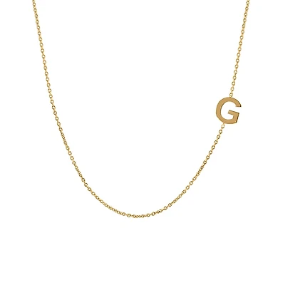 16″-18″ Initial G Necklace