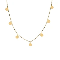 15″-16″ Cosmic Necklace  in 10kt Yellow Gold