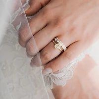Lilith Luxe Diamond Band with 1.35 Carat TW of Diamonds in 14kt Yellow Gold