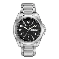 Mens Silver Tone Watch