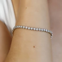 Tennis Bracelet with 1.00 Carat TW of Diamonds in 10kt Yellow Gold