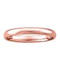 2MM Comfort Fit Wedding Band 10kt Rose Gold