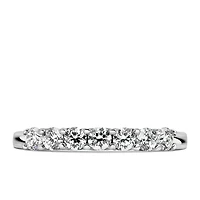 Fire of the North Wedding Ring with .50 Carat TW of Diamonds in 14kt White Gold