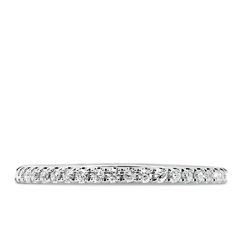 Enchanted Disney Wedding Band with .20 Carat TW of Diamonds in 14kt White Gold