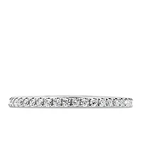 Enchanted Disney Wedding Band with .20 Carat TW of Diamonds in 14kt White Gold