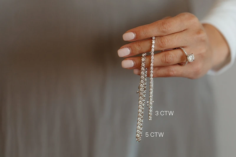 7.5″ Classic Tennis Bracelet with 3.00 Carat TW of Lab Created Diamonds in 14kt White Gold