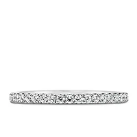 Matching Band with Carat TW of Lab Created Diamonds in 14kt Gold