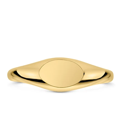 Signet Ring in 10kt Yellow Gold