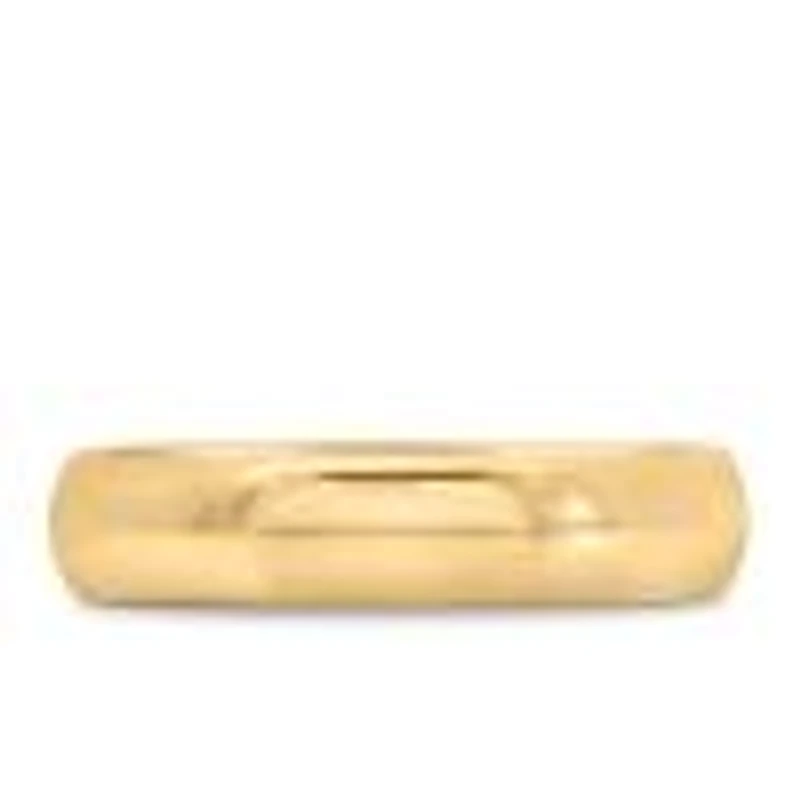 4MM Comfort Fit Wedding Band 10kt Yellow Gold