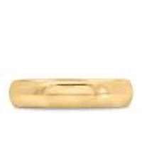 4MM Comfort Fit Wedding Band 10kt Yellow Gold