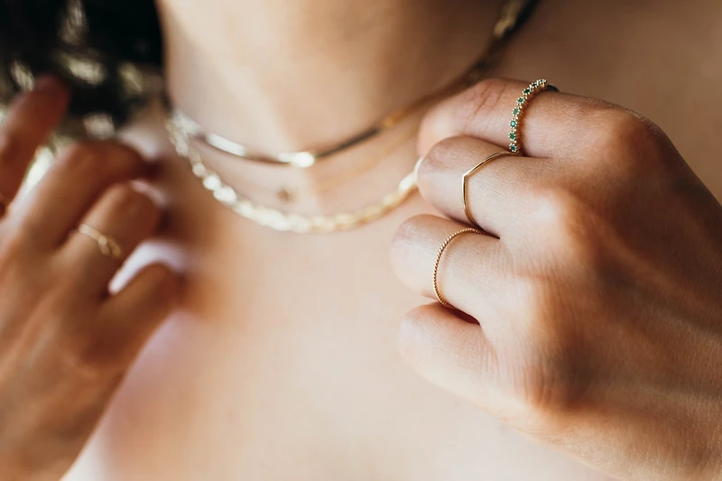 Everyday Stacking Twisted Ring in 10kt Yellow Gold