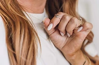 Esme Snake Ring with Emerald and .25 Carat TW of Diamonds in 10kt Yellow Gold