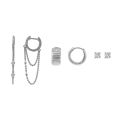 Start Your Stack Earring Edition in Sterling Silver