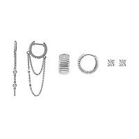 Start Your Stack Earring Edition in Sterling Silver