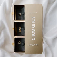 Start Your Stack Earring Edition in 10kt Yellow Gold