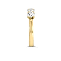 Solara Ring with 1.25 Carat TW of Lab Created Diamonds in 14kt Yellow Gold