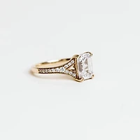 Engagement Ring with 2.75 Carat TW of Lab Created Diamonds in 14kt Yellow Gold