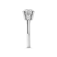 Engagement Ring with 2.50 Carat TW of Lab Created Diamonds in 14kt White Gold