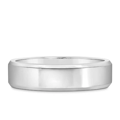6MM Comfort Fit Wedding Band in Tungsten