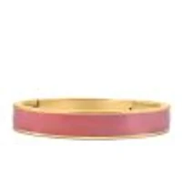 10.8MM 1960s Barbie Retro Glam Bangle with Light Enamel in Gold Vermeil Plated Sterling Silver