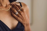 Ring with Carat TW of Diamonds in 10kt Yellow Gold