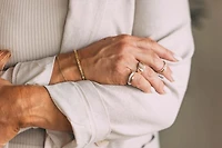 Ring with .33 Carat TW of Diamonds in 10kt Yellow Gold