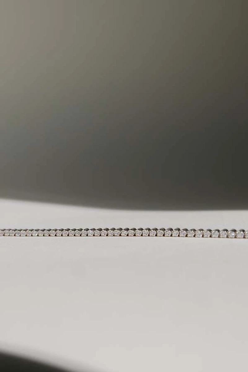 7.25″ Tennis Bracelet with 1.00 Carat TW of Lab Created Diamonds in 10kt White Gold