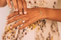 Engagement Ring Set with .33 Carat TW of Diamonds in 14kt Yellow Gold