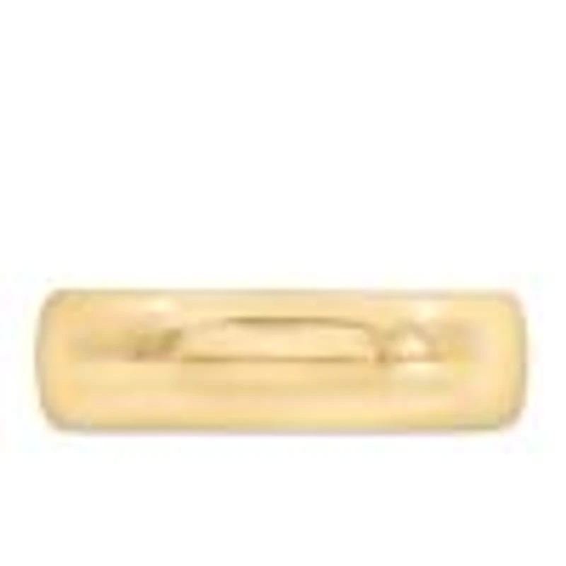 6.5MM Dome Comfort Fit Wedding Band Yellow Gold