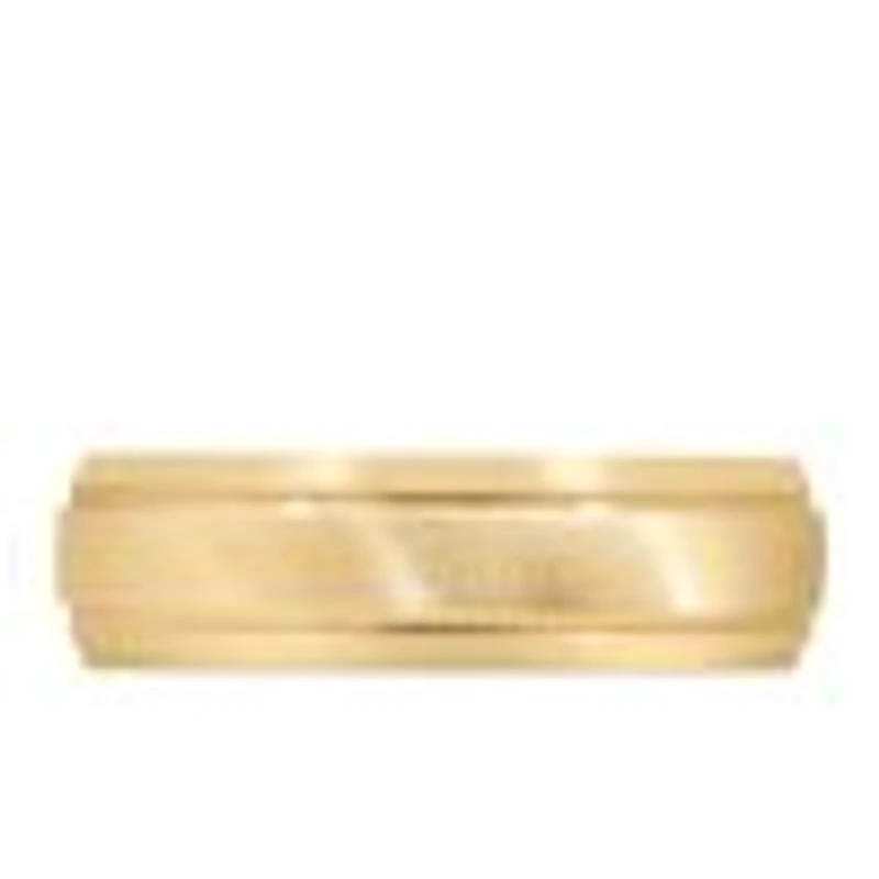 6MM Comfort Fit Wedding Band Yellow Gold