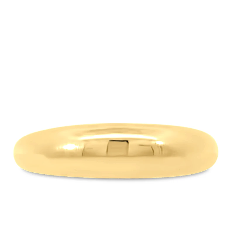 6MM Dome Ring in 10kt Yellow Gold
